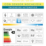 Ampolleta Led A60 Con Sensor De Luz 7w