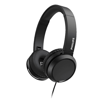 Audifono Philips Over Ear Alambrico Manos Libres Tah4105 Neg