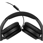 Audifono Philips Over Ear Alambrico Manos Libres Tah4105 Neg