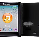 Reproductor Mp3 + Grabadora + Radio 16gb Bluetooth Touch Color Negro
