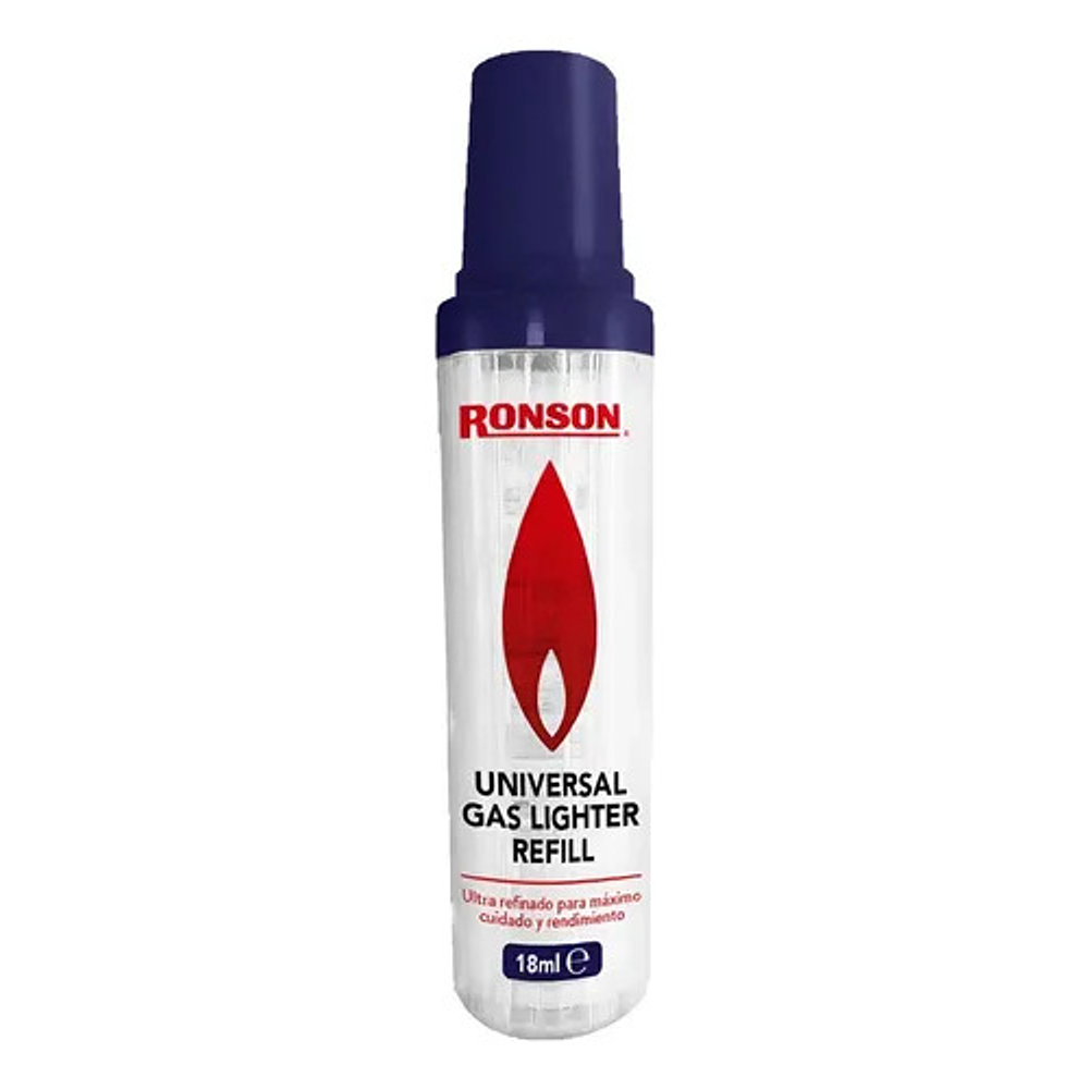 Recarga Encendedor Gas Butano Ronson 18 Ml