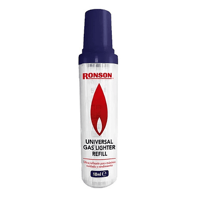 Recarga Encendedor Gas Butano Ronson 18 Ml