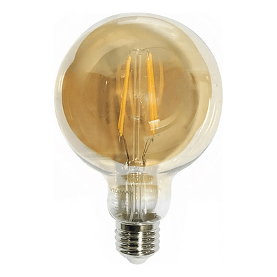 Ampolleta Led Linea Deco Vintage 8w G95 Certificada Wellmax