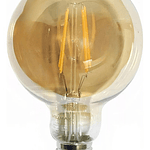 Ampolleta Led Linea Deco Vintage 8w G95 Certificada Wellmax
