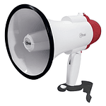 Megáfono Mlab 15w Sirena Graba Voz Recargable 250m - 6440