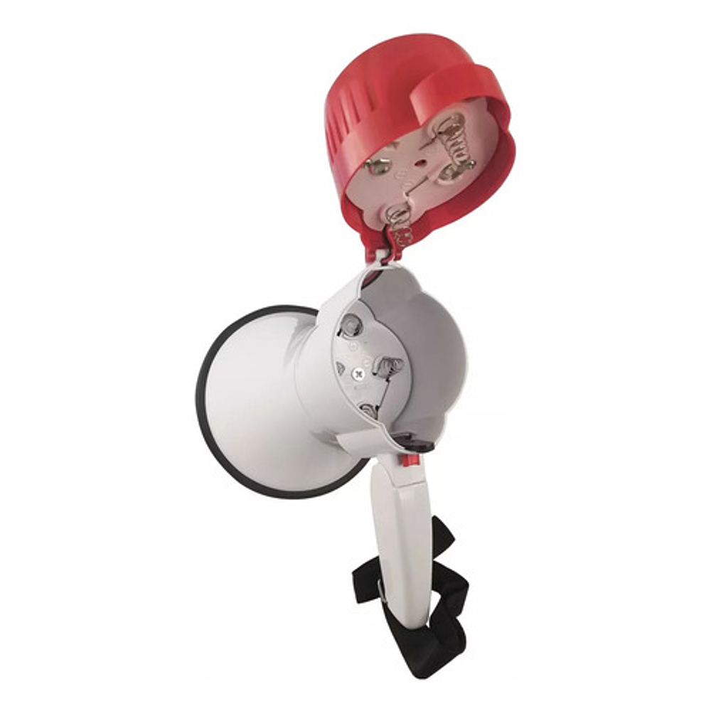 Megáfono Mlab 15w Sirena Graba Voz Recargable 250m - 6440