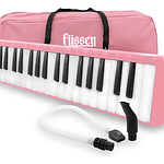 Melódica 37 Notas Fussen + Estuche + Boquilla Color Rosa