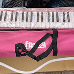 Melódica 37 Notas Fussen + Estuche + Boquilla Color Rosa