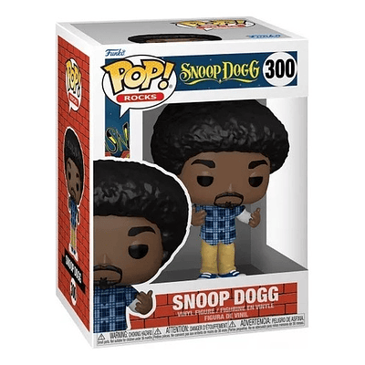 Muñeca Funko Pop Rocks Snoop Dogg 300