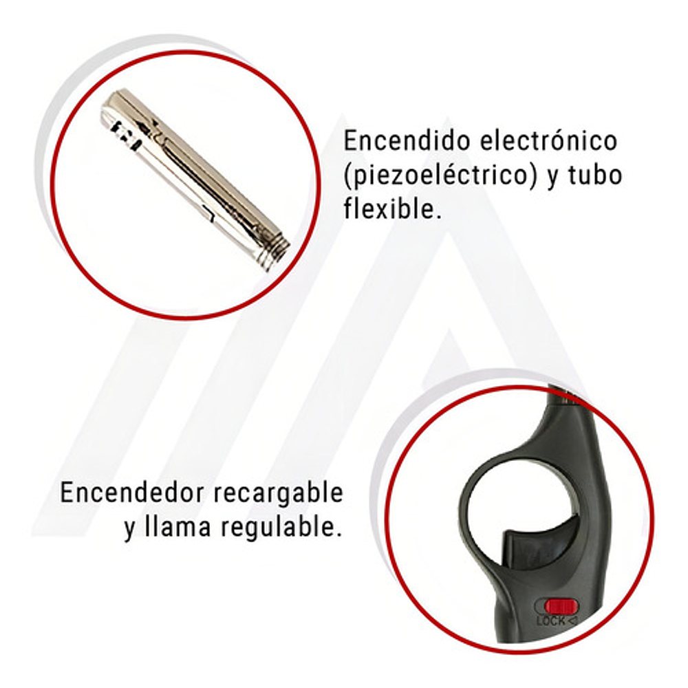 Chispero Eléctrico - Encendedor Cocina Flexible - Ronson