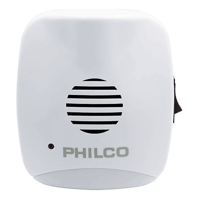 Repeledor Ahuyenta Ratas Ultrasónico 60m2 Blanco, Philco