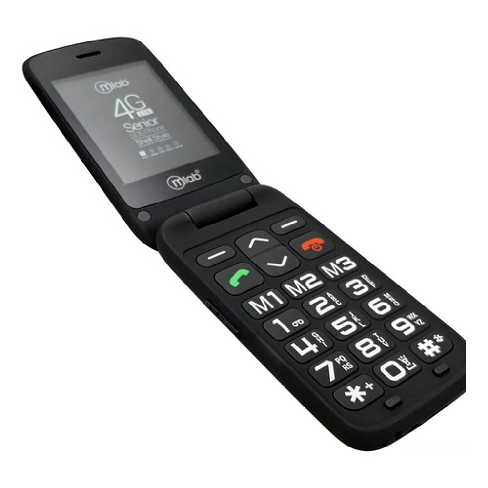 Teléfono Senior Shell Sos 4g Lte Mlab 2.8 Base Cargador 9338