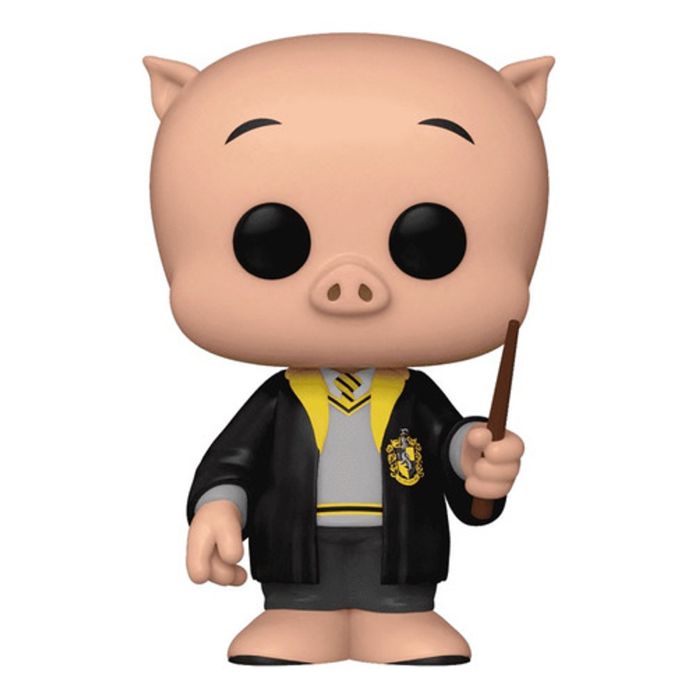 Funko Pop Porky Pig Hufflepuff #1337 Nycc 2023 Fall Conventi