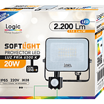 Foco Proyector Led Softlight 20w 6500k 2.200 Lum Logic