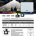 Foco Proyector Led Softlight 20w 6500k 2.200 Lum Logic