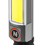 Linterna Work Recargable/pilas Nebo Lil Larry 500 Lum Flex Blanco Gris