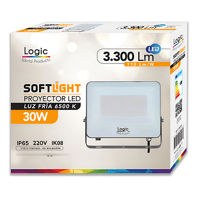 Foco Proyector Led Softlight 30w 6500k 3300 Lum Logic