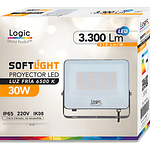 Foco Proyector Led Softlight 30w 6500k 3300 Lum Logic