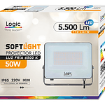 Foco Proyector Led Softlight 50w 6500k 5500 Lum Logic
