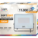 Foco Proyector Led Softlight 100w 6500k 11.000 Lum Logic