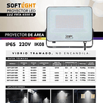 Foco Proyector Led Softlight 100w 6500k 11.000 Lum Logic