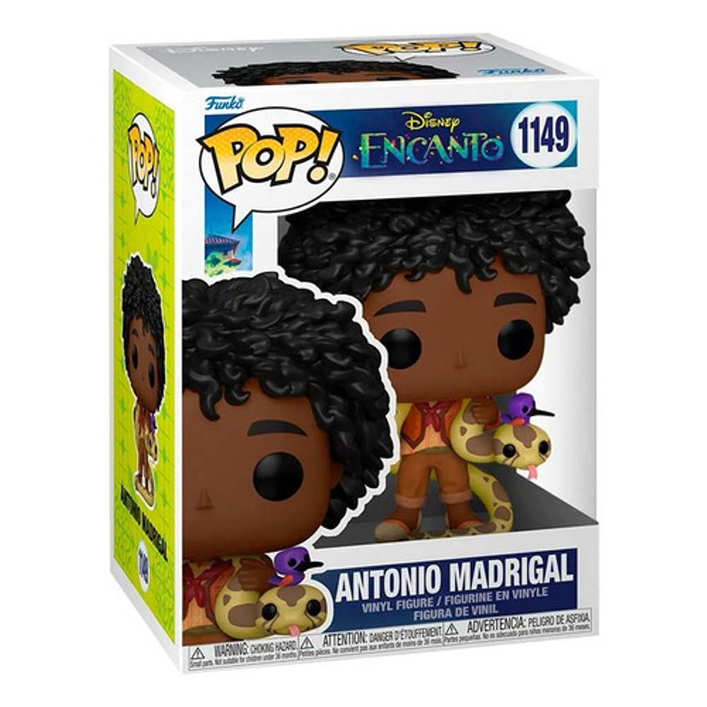 Funko Pop! Antonio Madrigal 57603 De La Coleccion Encanto Disney Figura De Accion #1149