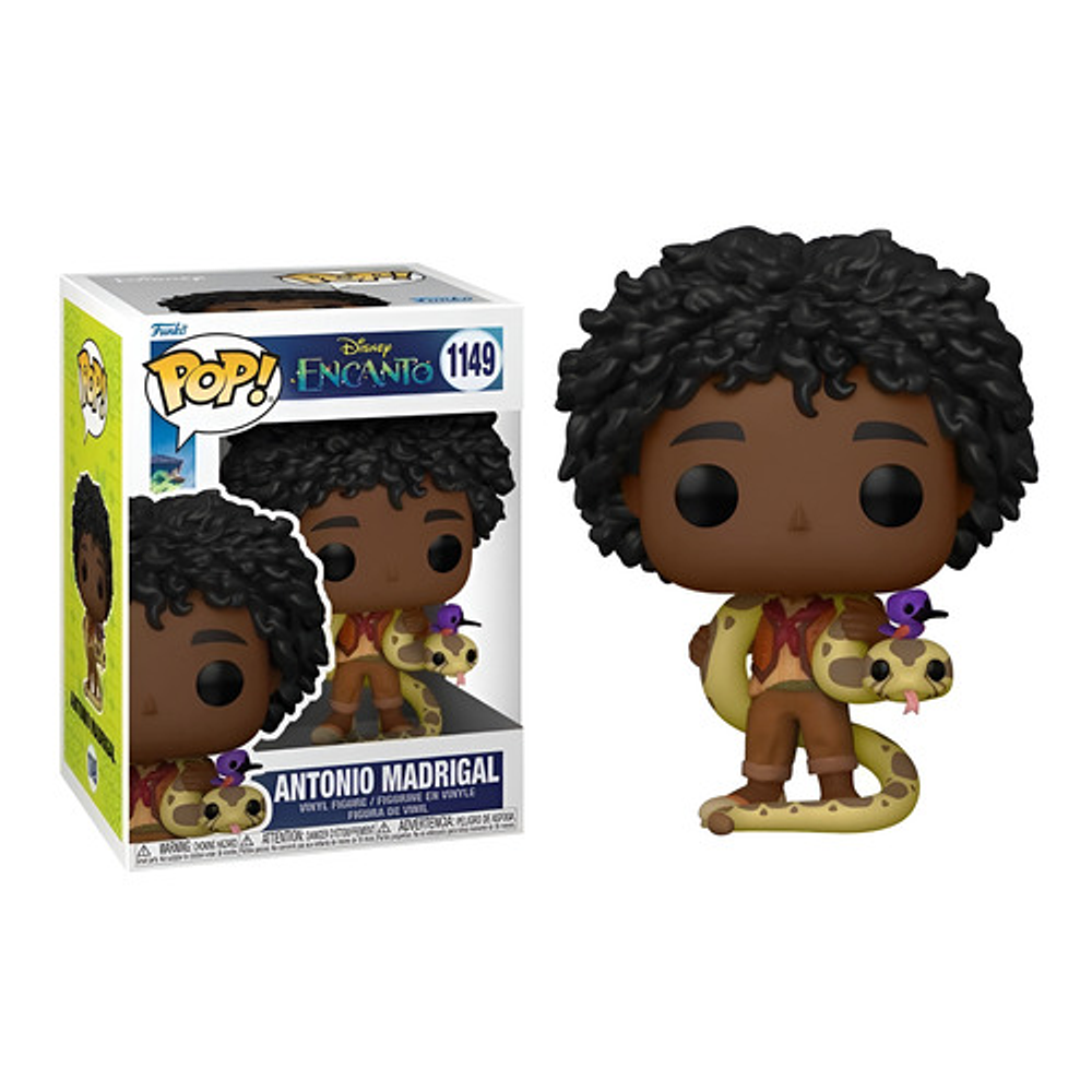 Funko Pop! Antonio Madrigal 57603 De La Coleccion Encanto Disney Figura De Accion #1149