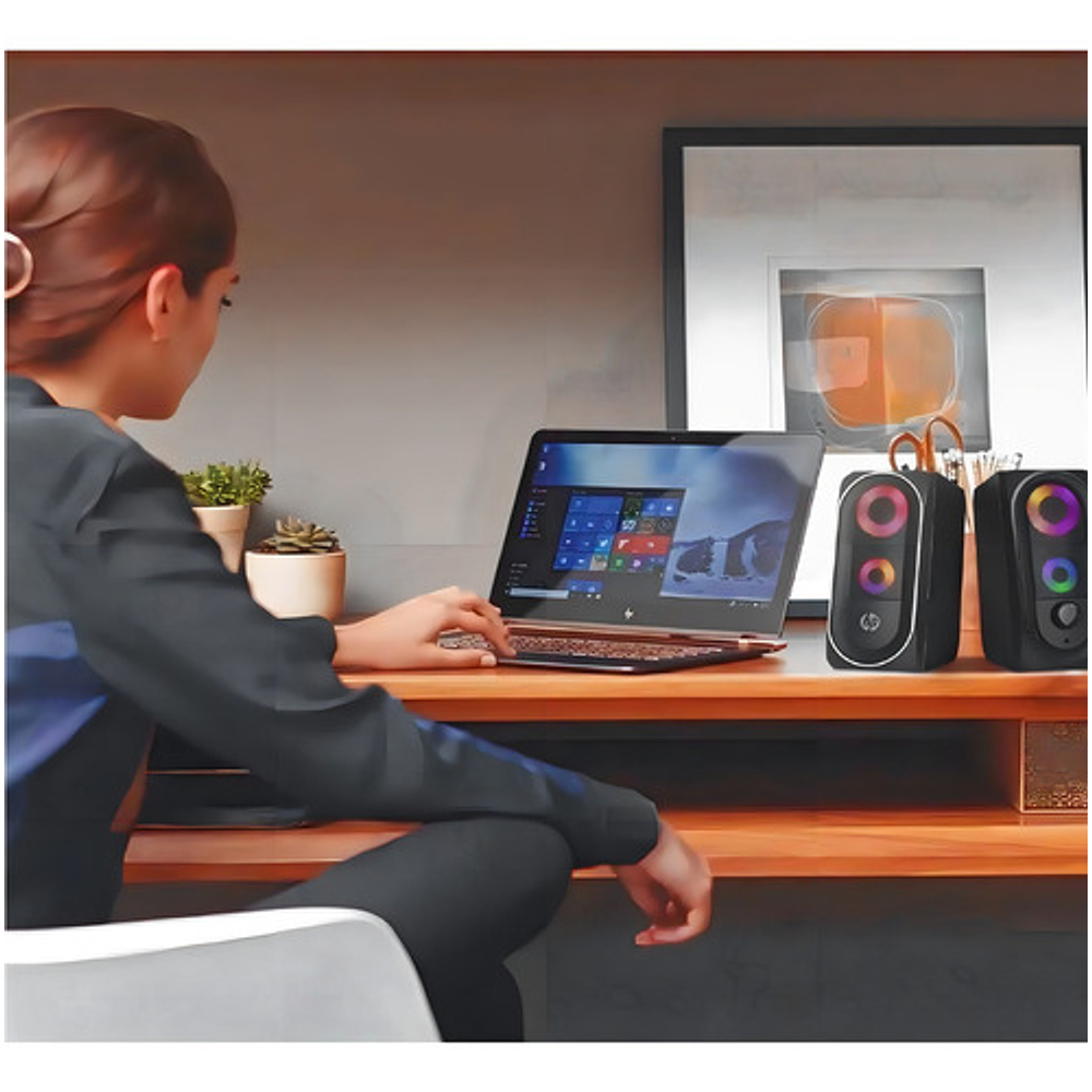 Parlante Hp Dhe-6001 Negro