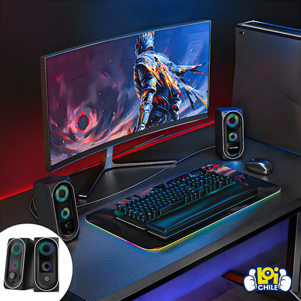 Parlante Hp Dhe-6001 Negro