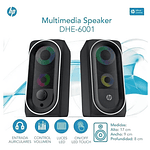 Parlante Hp Dhe-6001 Negro