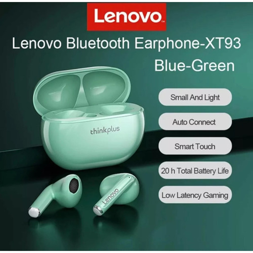 Auriculares Bluetooth Lenovo Thinkplus Xt93 - Color Verde