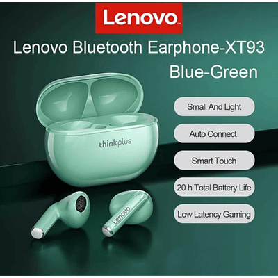 Auriculares Bluetooth Lenovo Thinkplus Xt93 - Color Verde