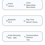 Auriculares Bluetooth Lenovo Thinkplus Xt93 - Color Verde