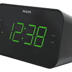 Radio Reloj Despertador Philips Tar3306 Color Negro