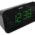 Radio Reloj Despertador Philips Tar3306 Color Negro