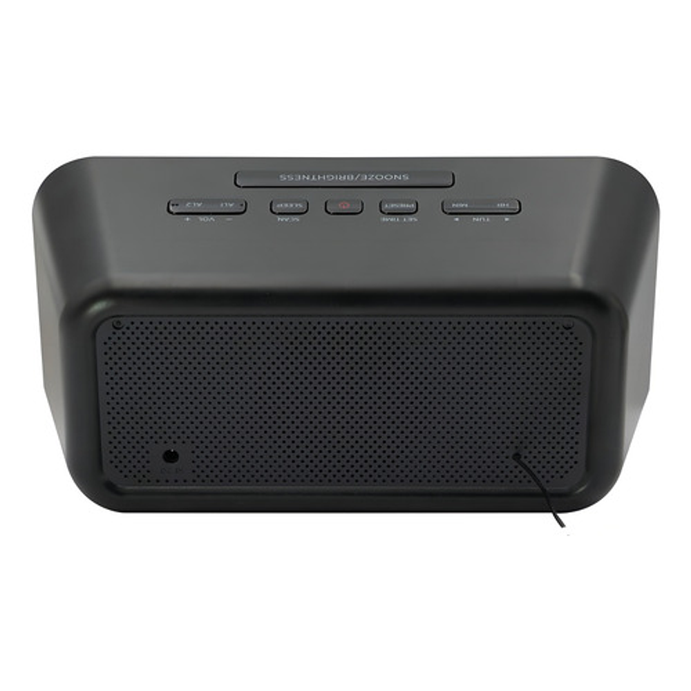 Radio Reloj Despertador Philips Tar3306 Color Negro