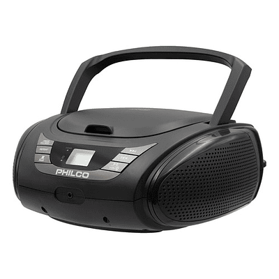 Radio Boombox Bluetooth Cd/usb Philco B2120 Color Negro