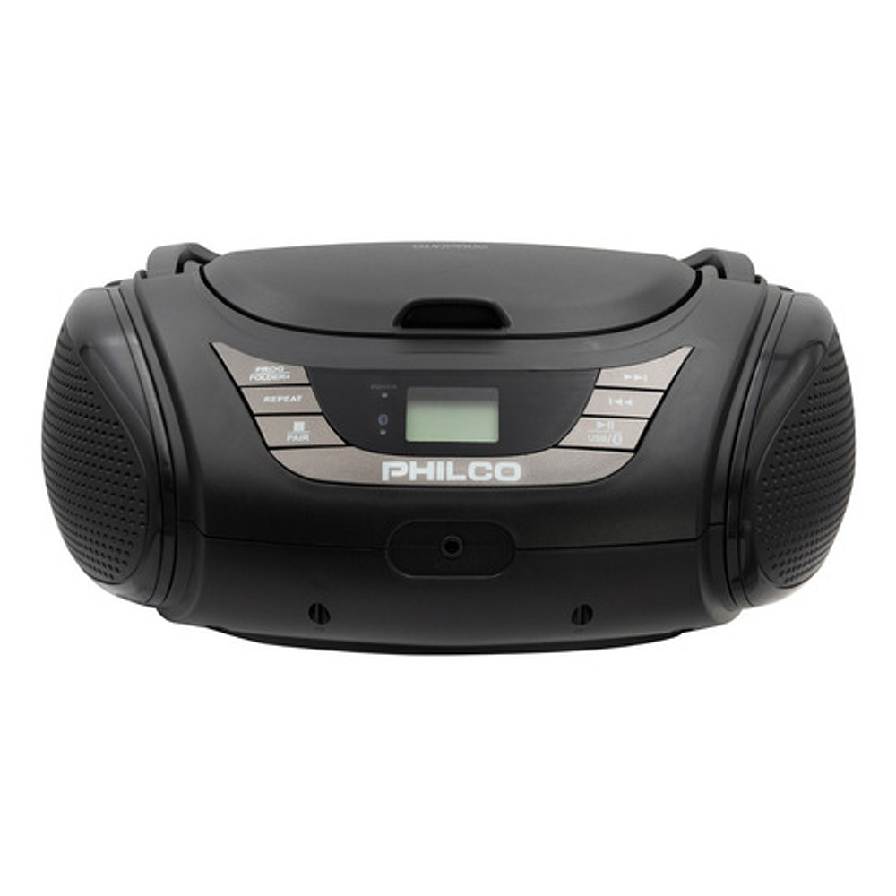 Radio Boombox Bluetooth Cd/usb Philco B2120 Color Negro