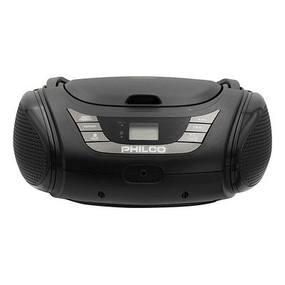 Radio Boombox Bluetooth Cd/usb Philco B2120 Color Negro