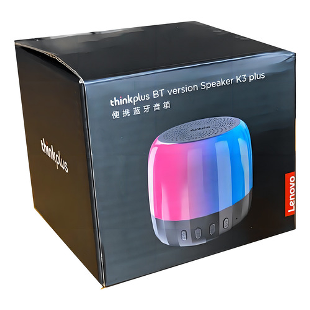Parlante Bluetooth Lenovo K3plus Black /09-k3plus/bk Color Negro