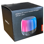 Parlante Bluetooth Lenovo K3plus Black /09-k3plus/bk Color Negro