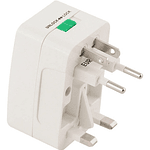 Adaptador Universal De Viaje Blanco