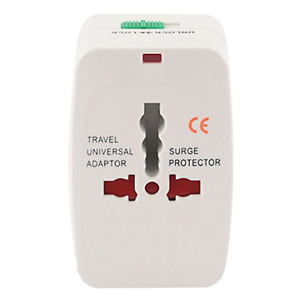 Adaptador Universal De Viaje Blanco