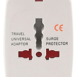 Adaptador Universal De Viaje Blanco