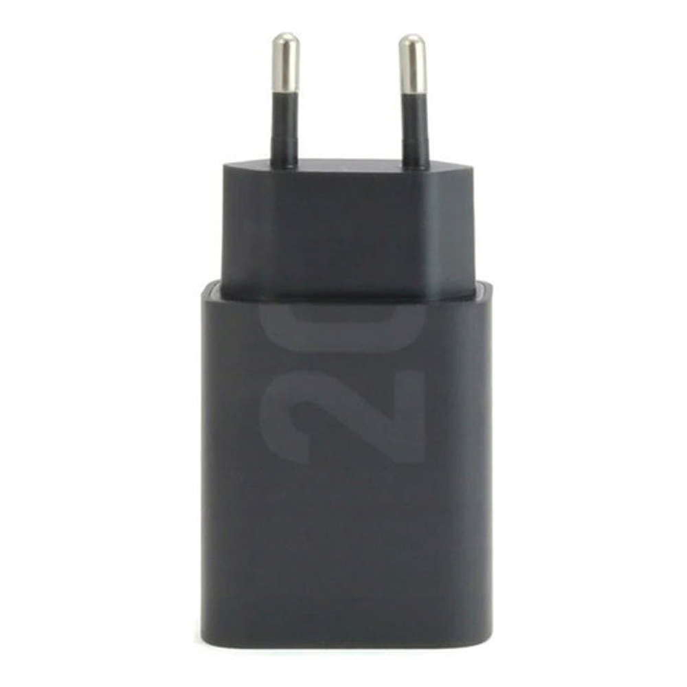 Cargador Motorola Turbo Power 20w Cable Usb A 1m Negro