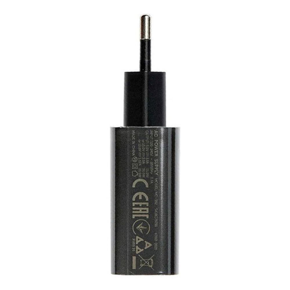 Cargador Motorola Turbo Power 20w Cable Usb A 1m Negro