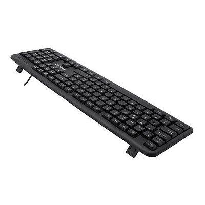 Teclado Usb Philco Estandar Español / Tecnocenter Color Del Teclado Negro