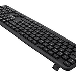 Teclado Usb Philco Estandar Español / Tecnocenter Color Del Teclado Negro