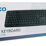 Teclado Usb Philco Estandar Español / Tecnocenter Color Del Teclado Negro