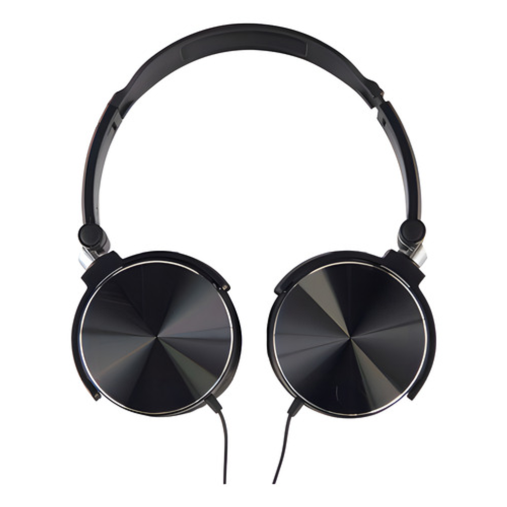 Aiwa Aw-x107 Audífonos Plegable Micrófono Cable Negro